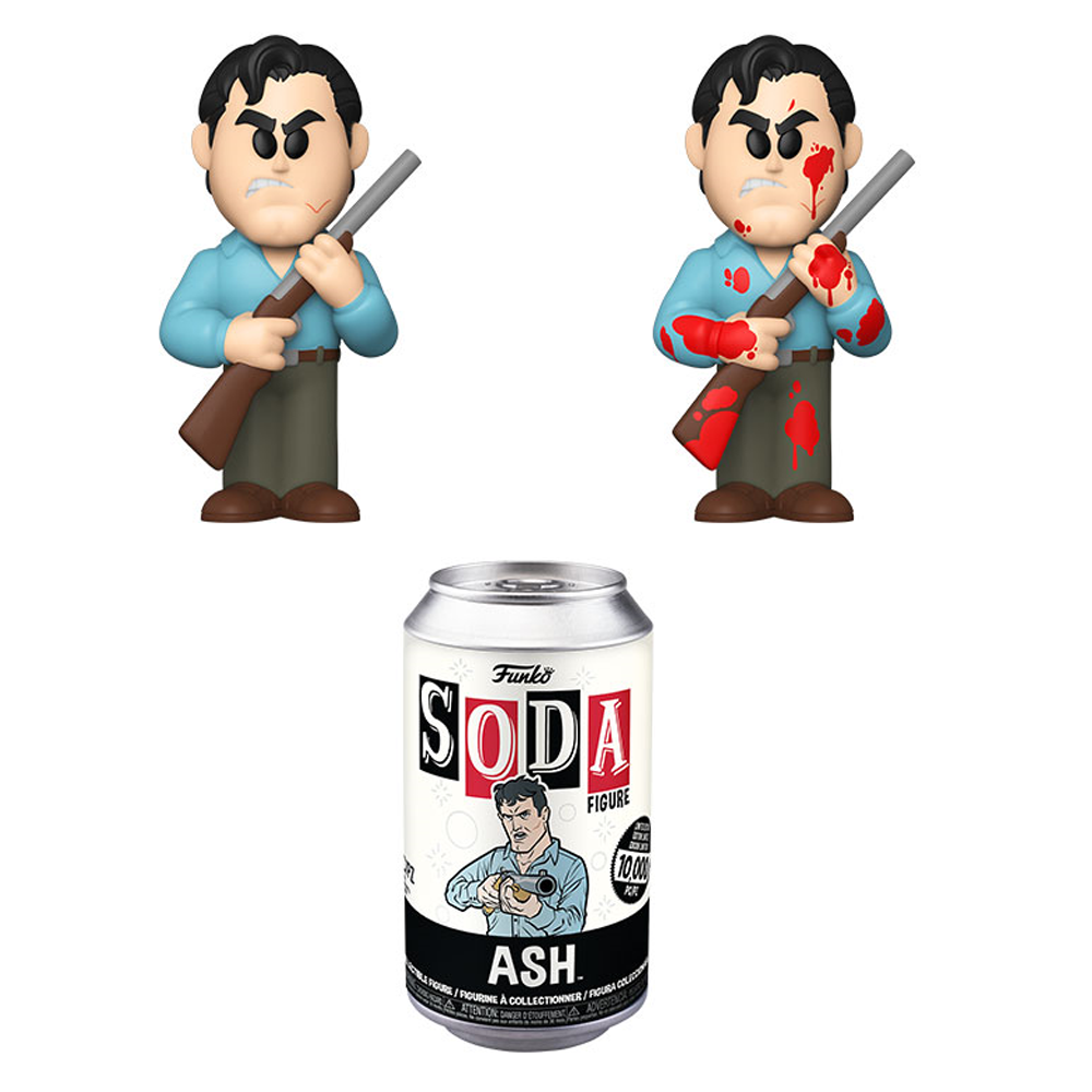 [PRE-ORDER] Funko Vinyl SODA: Evil Dead - Ash with Blood Vinyl Figure (ONLINE ORDER ONLY)