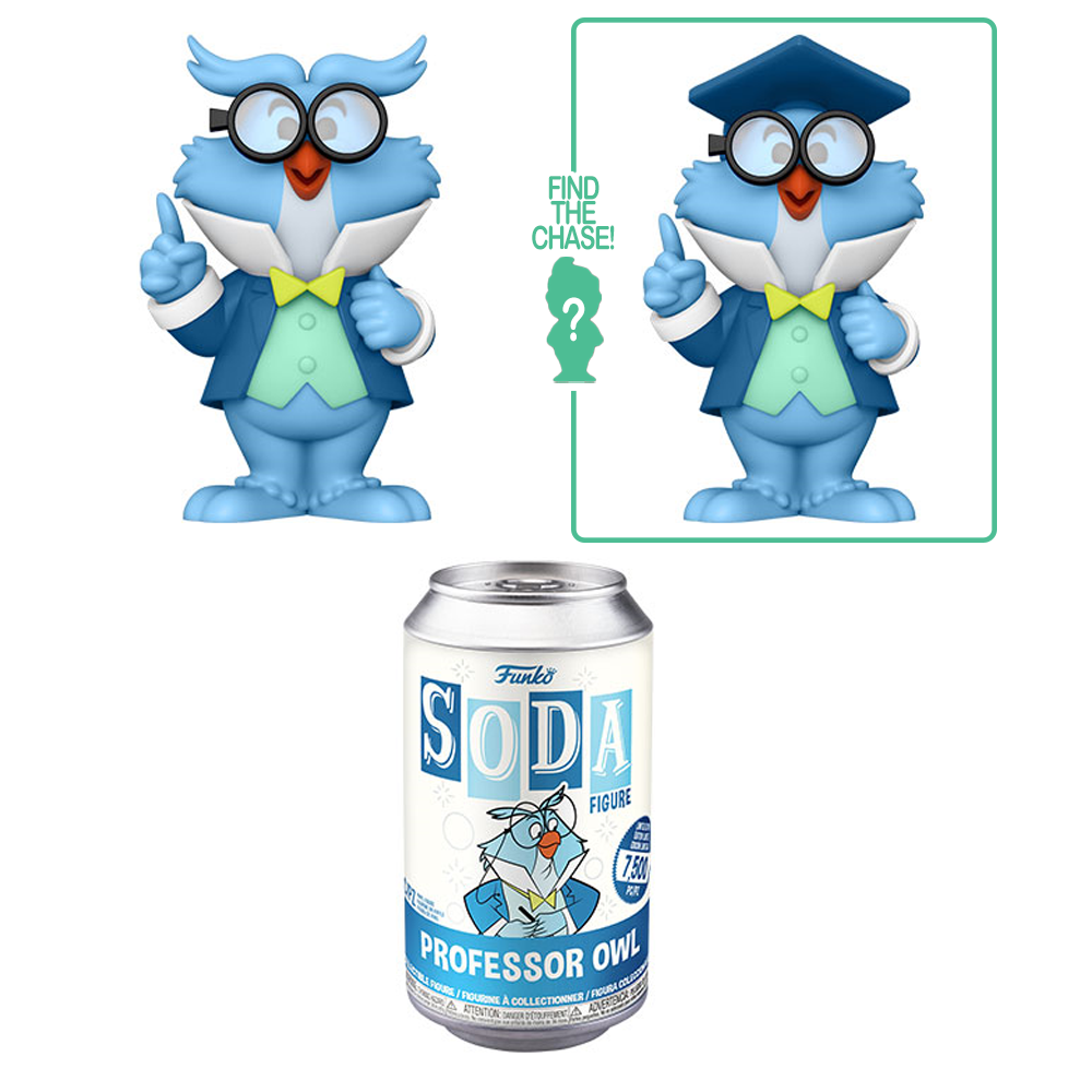 Funko Vinyl SODA: Disney - Professor Owl with Grad Cap Vinyl Figure (ONLINE ORDER ONLY)