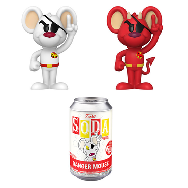 Funko Vinyl SODA: Danger Mouse - Danger Mouse Vinyl Figure (ONLINE ORDER ONLY)