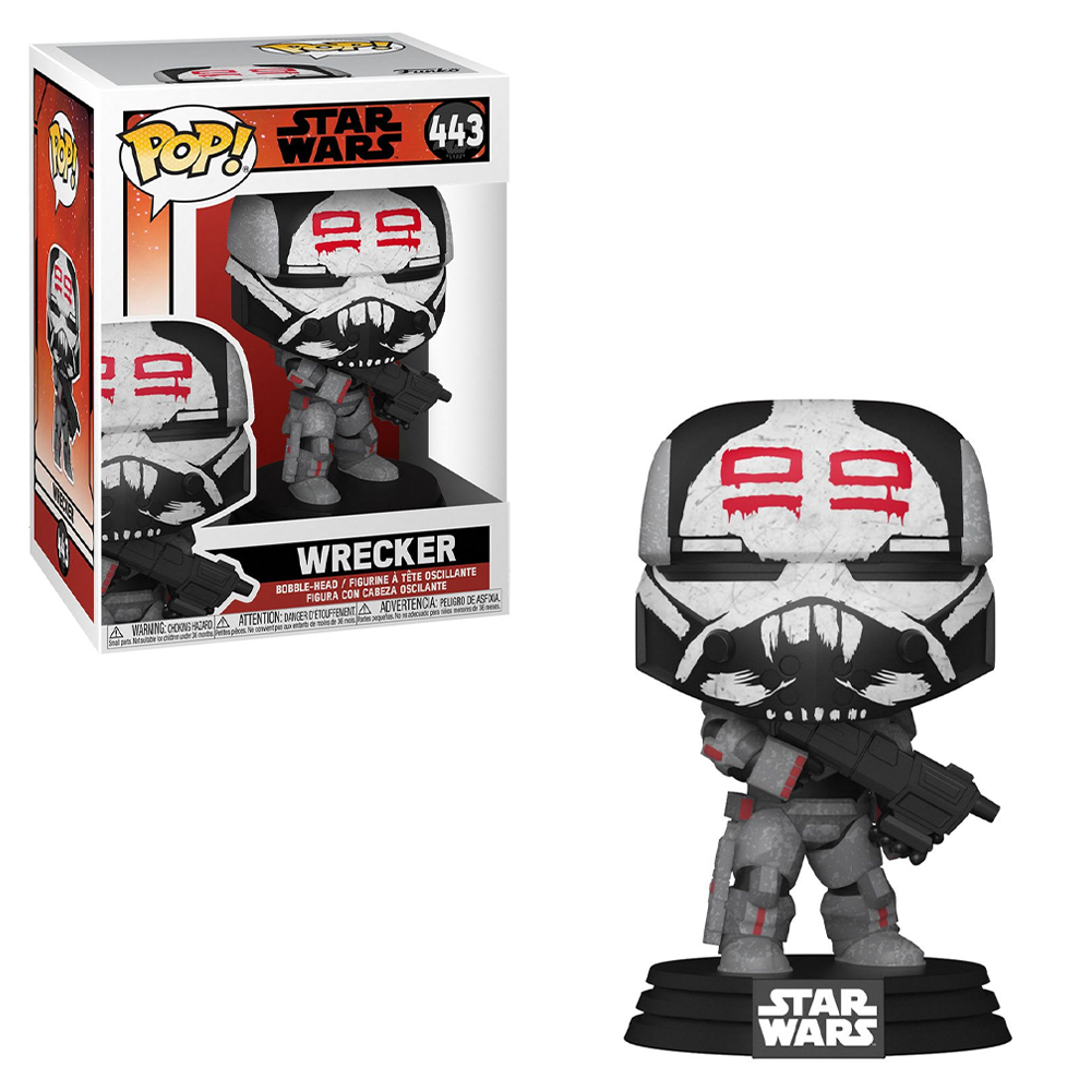 Funko POP! Star Wars: The Bad Batch - Wrecker Vinyl Figure #443 (ONLINE ORDER ONLY)