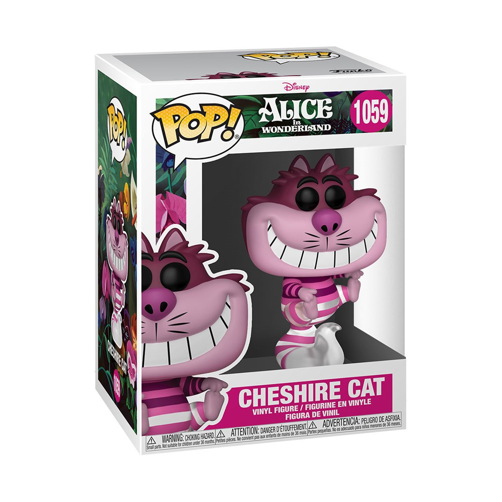 [PRE-ORDER] Funko POP! Alice in Wonderland 70th - Cheshire Cat Translucent Vinyl Figure #1059 (ONLINE ORDER ONLY)