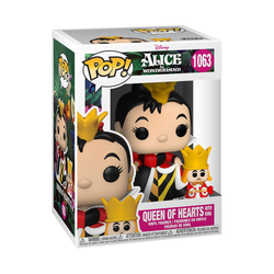 Funko POP! Alice in Wonderland 70th - Queen with King Vinyl Figure #1063 (ONLINE ORDER ONLY)