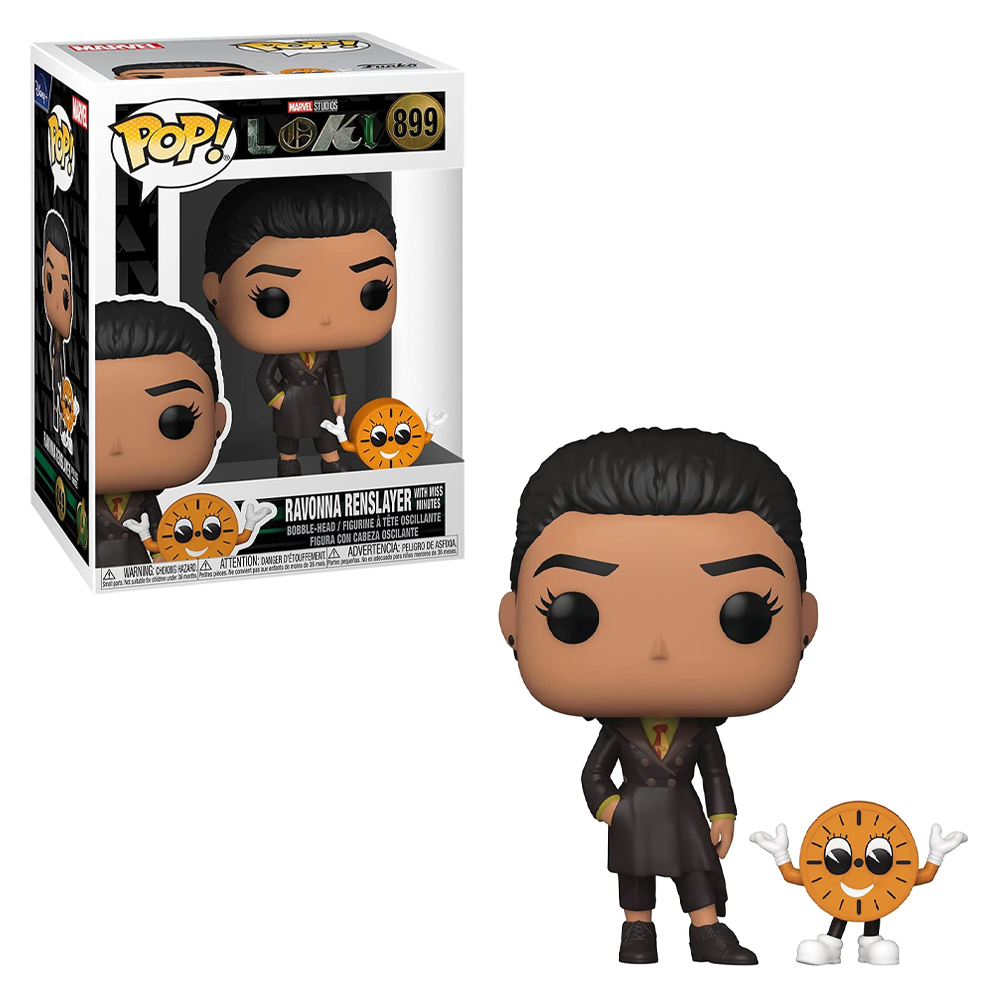 Funko POP! Marvel: Loki - Ravonna Renslayer with Miss Minutes Vinyl Figure #899 (ONLINE ORDER ONLY)