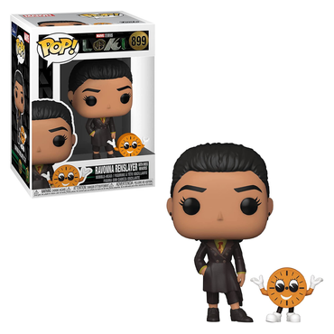 Funko POP! Marvel: Loki - Ravonna Renslayer with Miss Minutes Vinyl Figure #899 (ONLINE ORDER ONLY)