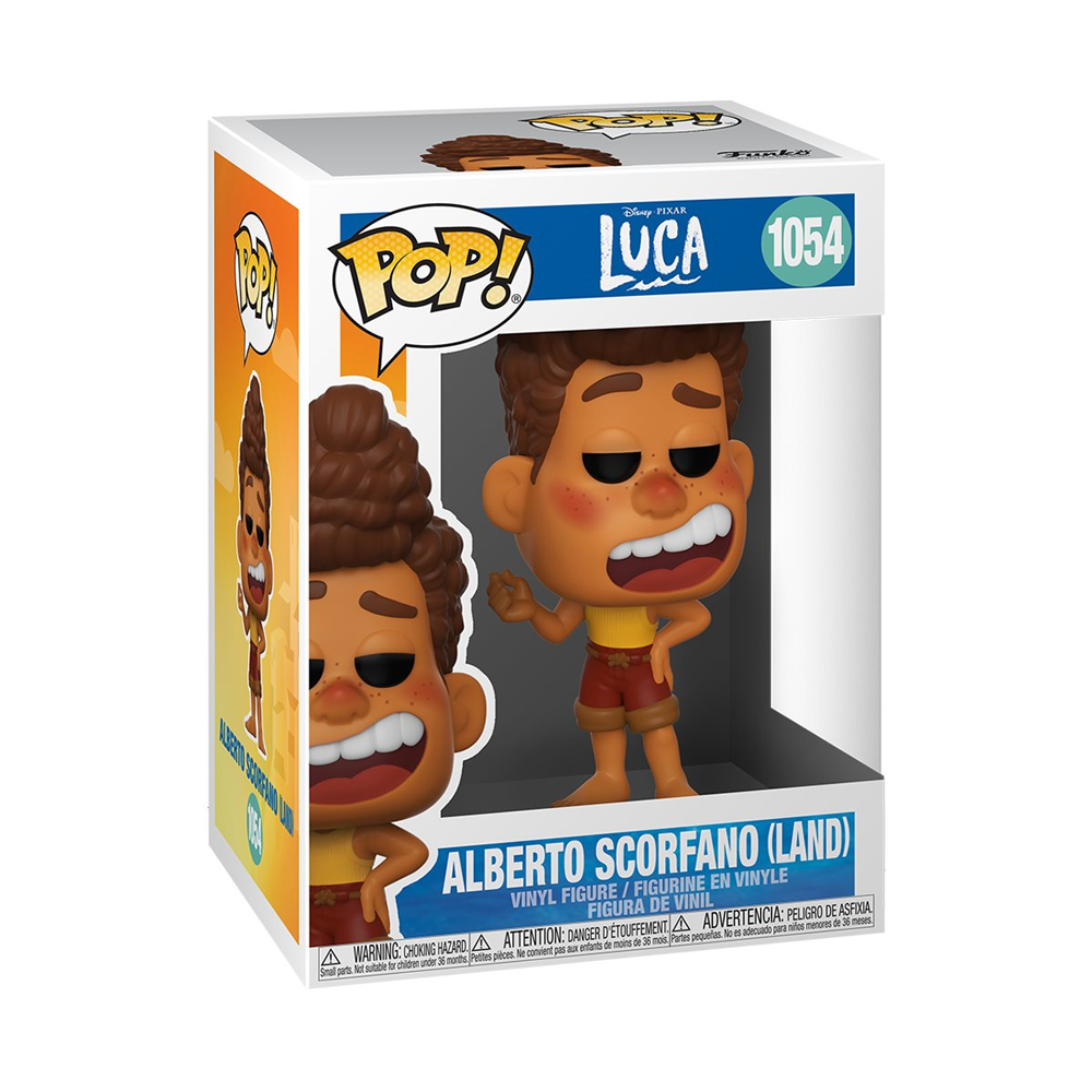 Funko POP! Disney: Luca - Alberto Scorfano (Land) Vinyl Figure #1054 (ONLINE ORDER ONLY)
