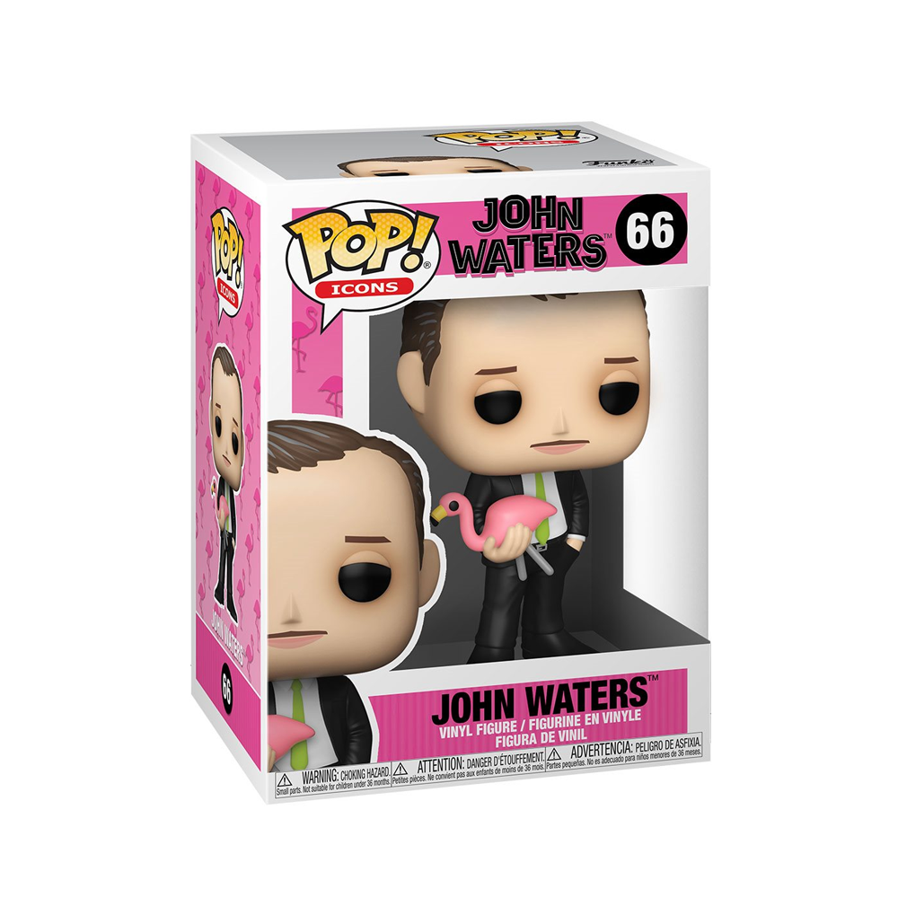 Funko POP! Icons - John Waters Vinyl Figure #66 (ONLINE ORDER ONLY)
