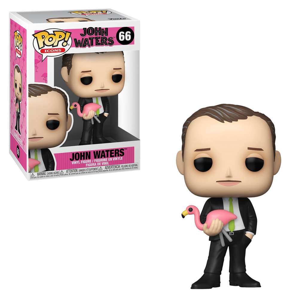 Funko POP! Icons - John Waters Vinyl Figure #66 (ONLINE ORDER ONLY)