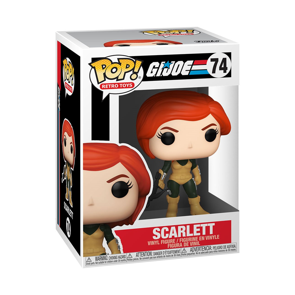 [PRE-ORDER] Funko POP! G.I. Joe -Scarlett Vinyl Figure #74 (ONLINE ORDER ONLY)