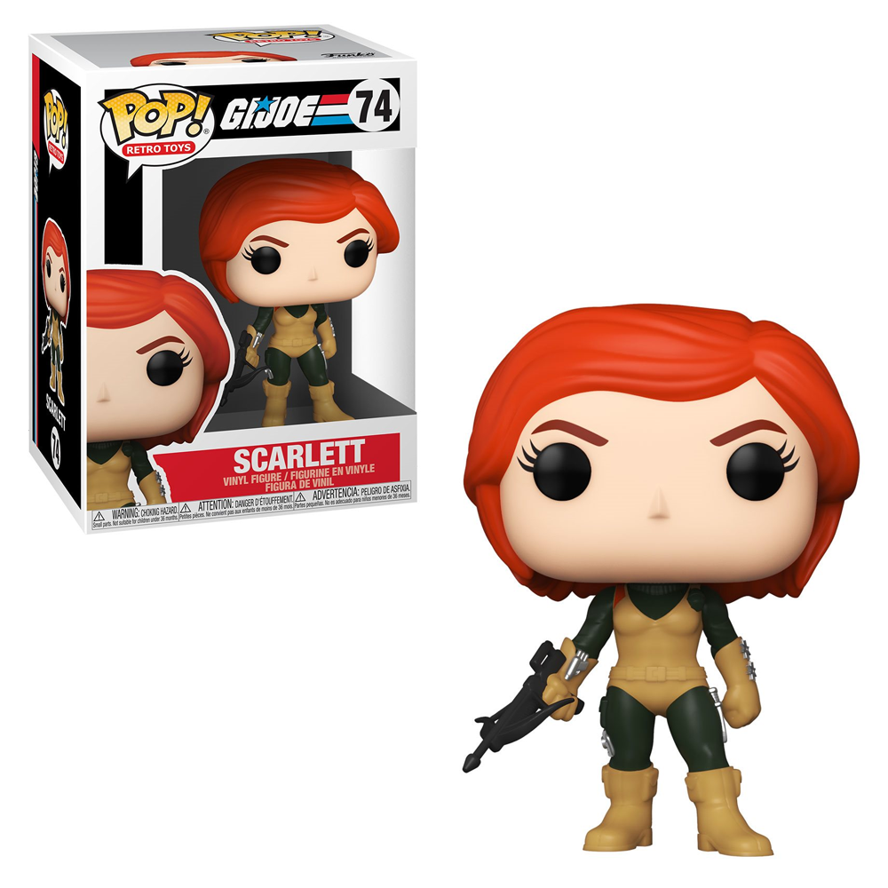 [PRE-ORDER] Funko POP! G.I. Joe -Scarlett Vinyl Figure #74 (ONLINE ORDER ONLY)