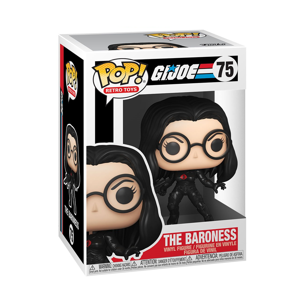 Funko POP! G.I. Joe - The Baroness Vinyl Figure #75 (ONLINE ORDER ONLY)