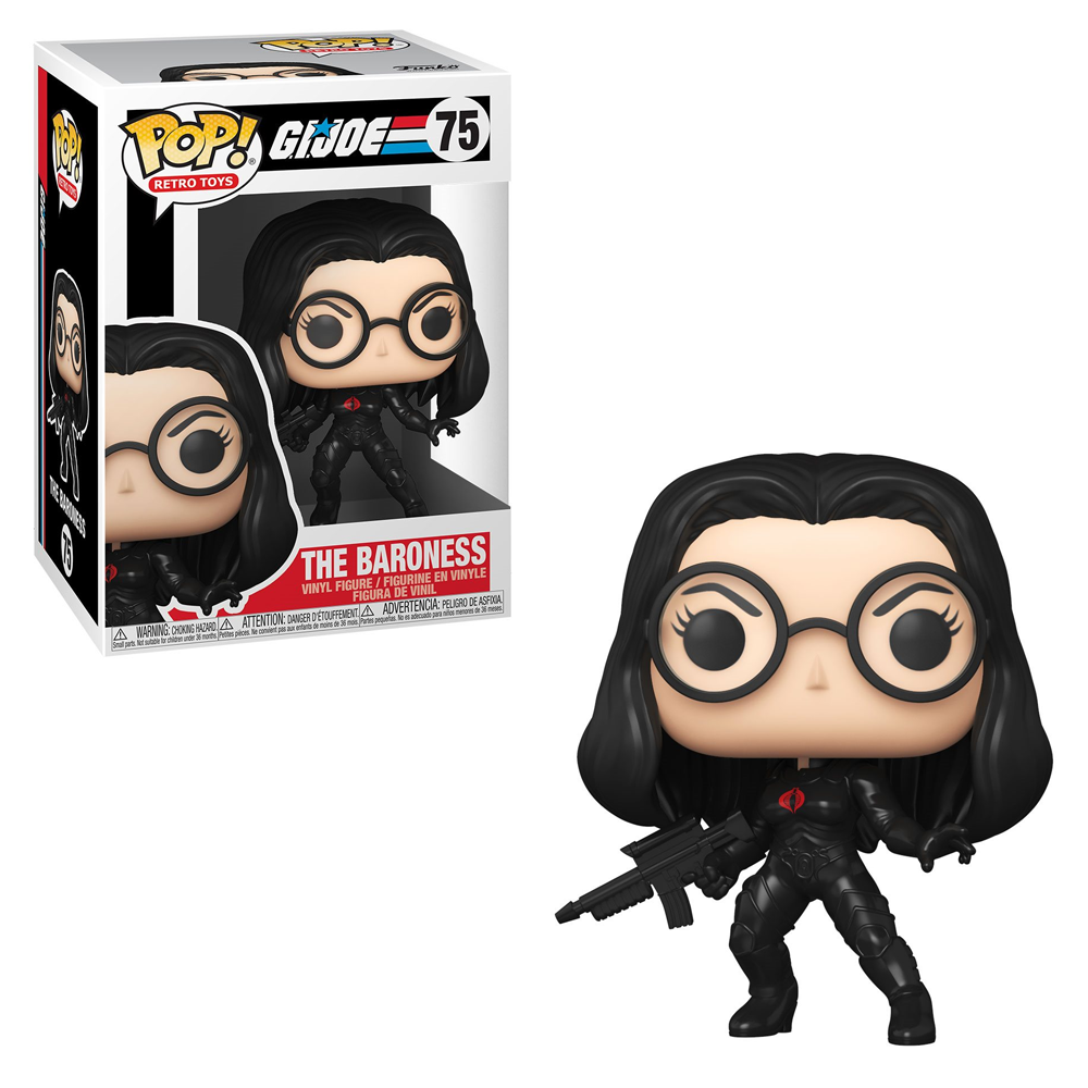 Funko POP! G.I. Joe - The Baroness Vinyl Figure #75 (ONLINE ORDER ONLY)