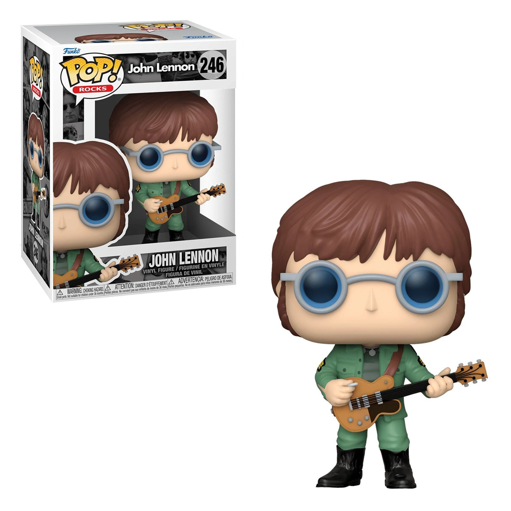 Funko POP! Rocks - John Lennon Military Jacket Vinyl Figure #246 (ONLINE ORDER ONLY)