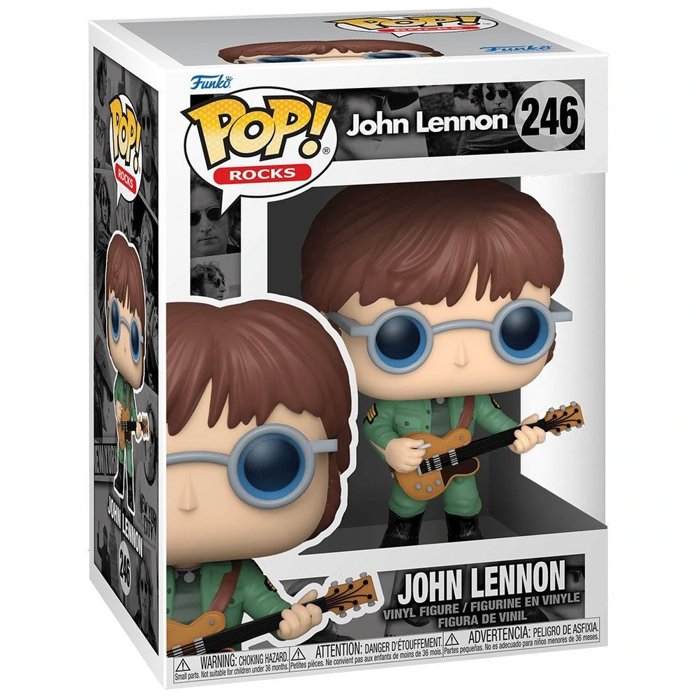 Funko POP! Rocks - John Lennon Military Jacket Vinyl Figure #246 (ONLINE ORDER ONLY)