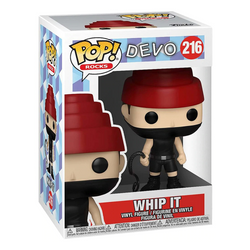 Funko POP! Rocks: Devo - Whip It with Whip Vinyl Figure #216 (ONLINE ORDER ONLY)