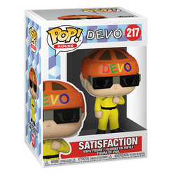 Funko POP! Devo - Satisfaction (Yellow Suit) Vinyl Figure #217 (ONLINE ORDER ONLY)