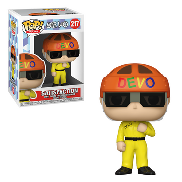 Funko POP! Devo - Satisfaction (Yellow Suit) Vinyl Figure #217 (ONLINE ORDER ONLY)