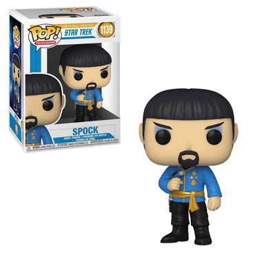 Funko POP! Star Trek: Original Series - Spock (Mirror Mirror Outfit) Vinyl Figure #1139 (ONLINE ORDER ONLY)