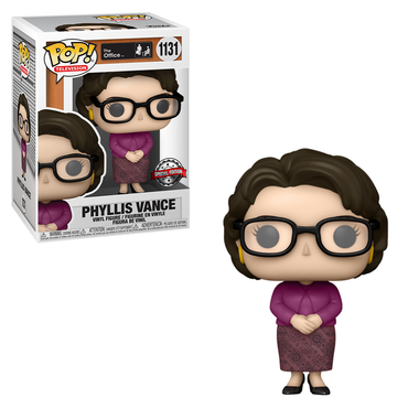 Funko POP! The Office - Phyllis Vance Vinyl Figure #1131 Special Edition Exclusive [READ DESCRIPTION] (ONLINE ORDER ONLY)