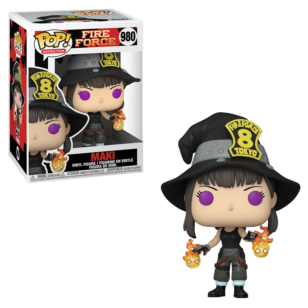 Funko POP! Fire Force - Maki Vinyl Figure #980 (ONLINE ORDER ONLY)