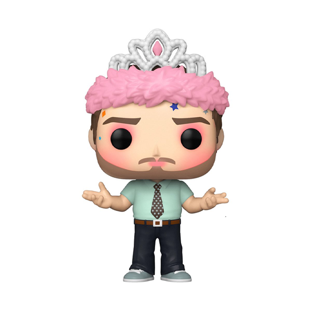 Funko POP! Parks and Recreation - Andy as Princess Rainbow Sparkle Vinyl Figure #1147 (ONLINE ORDER ONLY)
