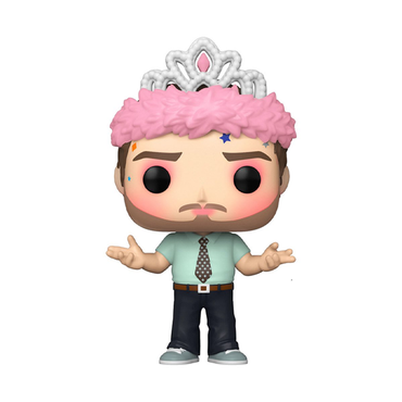 Funko POP! Parks and Recreation - Andy as Princess Rainbow Sparkle Vinyl Figure #1147 (ONLINE ORDER ONLY)