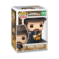 Funko POP! Parks and Recreation - Duke Silver Vinyl Figure #1149 (ONLINE ORDER ONLY)