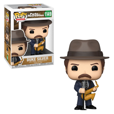 Funko POP! Parks and Recreation - Duke Silver Vinyl Figure #1149 (ONLINE ORDER ONLY)