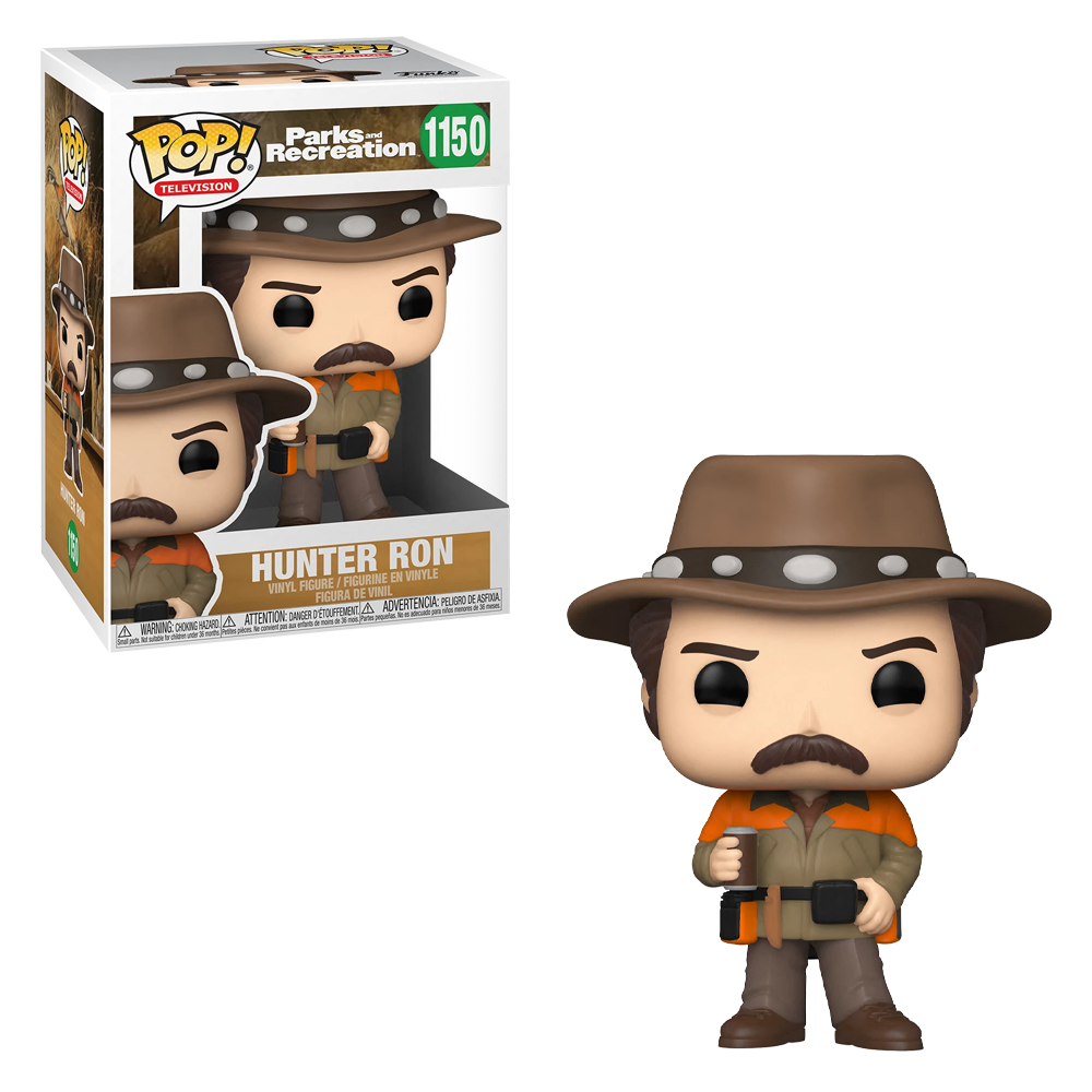 Funko POP! Parks and Recreation - Hunter Ron Vinyl Figure #1150 (ONLINE ORDER ONLY)