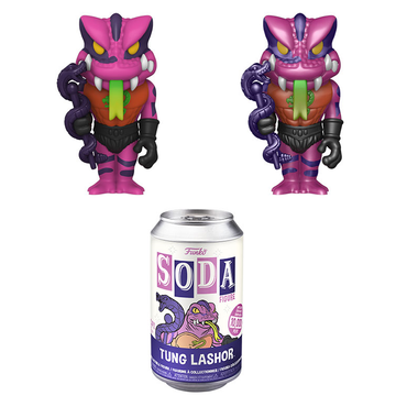 Funko Vinyl SODA: MOTU - Tung Lashor Vinyl Figure (ONLINE ORDER ONLY)