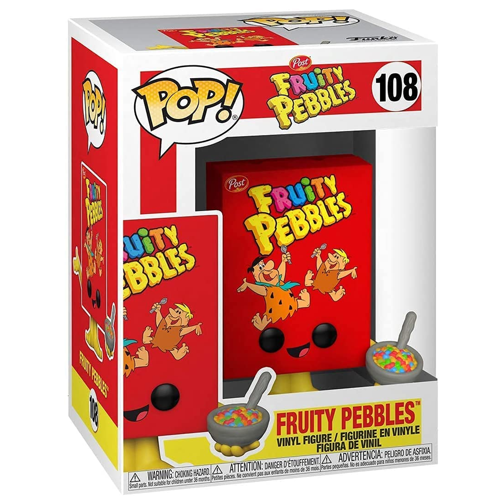 Funko POP! Ad Icons: Post - Fruity Pebbles Cereal Box Vinyl Figure #108 (ONLINE ORDER ONLY)
