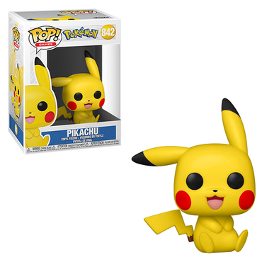 Funko POP! Pokemon - Pikachu Sitting Vinyl Figure #842 (ONLINE ORDER ONLY)