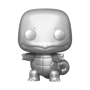 [PRE-ORDER] Funko POP! Pokemon - Squirtle (Metallic Silver) Vinyl Figure #504 (ONLINE ORDER ONLY)