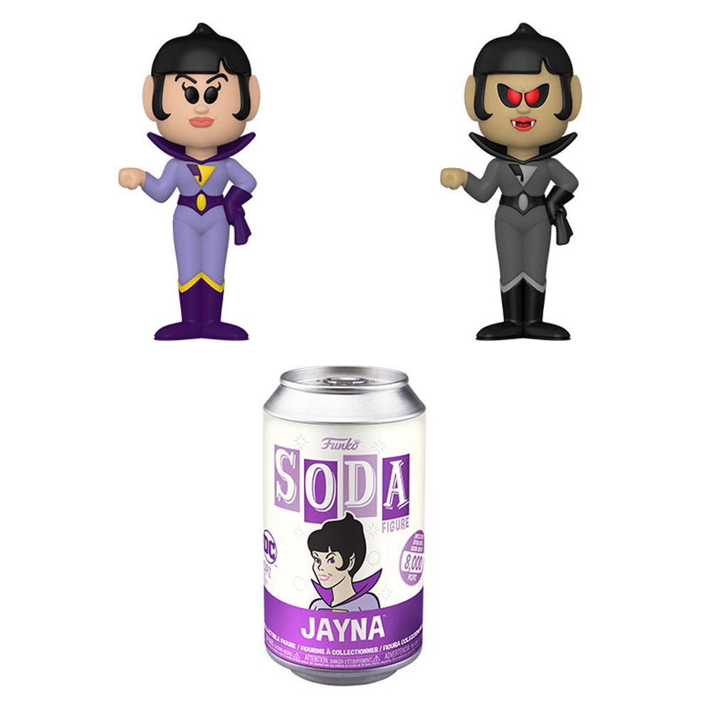 Funko Vinyl SODA: Super Friends - Jayna with Vampire Vinyl Figure (ONLINE ORDER ONLY)