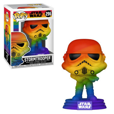 Funko POP! Star Wars: Pride - Stormtrooper (Rainbow) Vinyl Figure #296 (ONLINE ORDER ONLY)