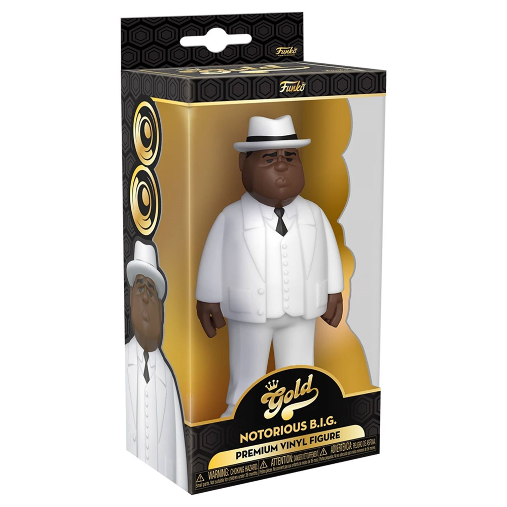 Funko Vinyl GOLD: Music - Biggie Smalls 5-Inch Vinyl Figure (ONLINE ORDER ONLY)