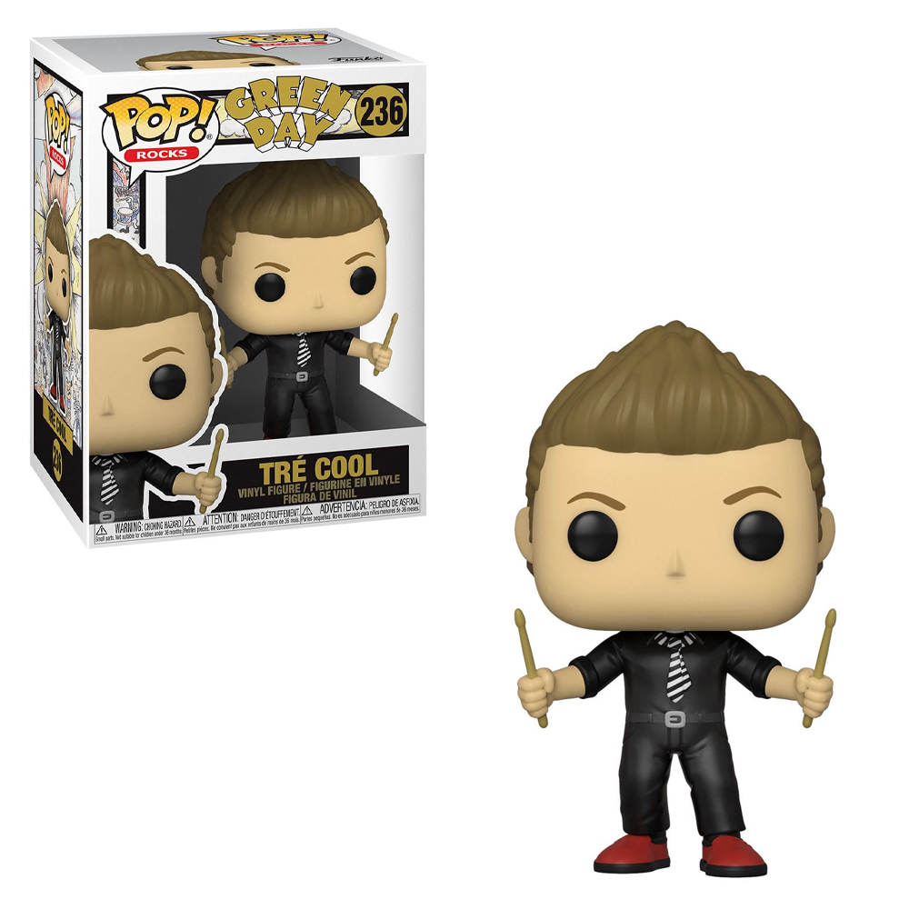 Funko POP! Rocks: Green Day - Tre Cool Vinyl Figure #236 (ONLINE ORDER ONLY)
