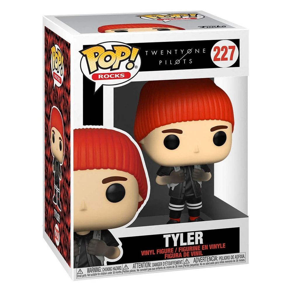 Funko POP! Rocks: Twenty One Pilots - "Stressed Out" Tyler Joseph Vinyl Figure #227 (ONLINE ORDER ONLY)