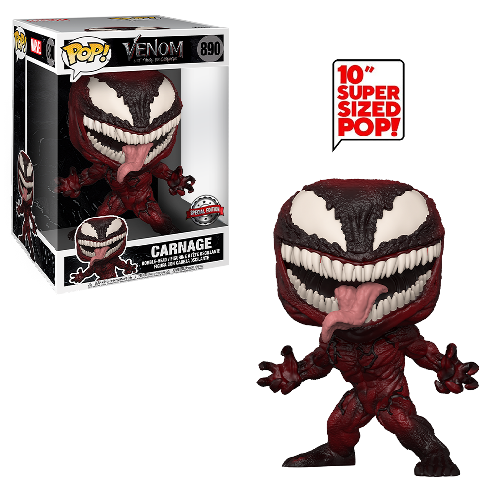 Funko POP! Venom 2 - 10-Inch Carnage Vinyl Figure #890 Special Edition Exclusive [READ DESCRIPTION] (ONLINE ORDER ONLY)