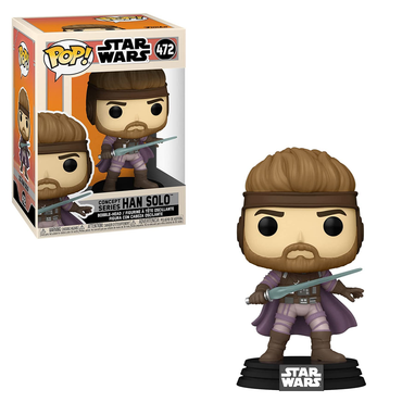 Funko POP! Star Wars: Concept - Han Solo Vinyl Figure #472 (ONLINE ORDER ONLY)