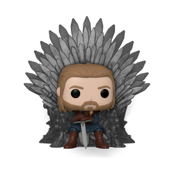 [PRE-ORDER] Funko POP! Deluxe: Game of Thrones - Ned Stark on Iron Throne Vinyl Figure #93 (ONLINE ORDER ONLY)