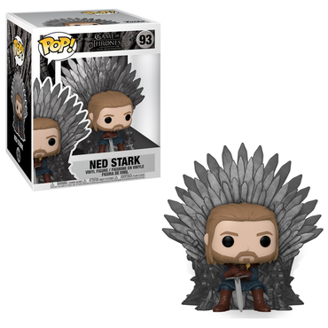[PRE-ORDER] Funko POP! Deluxe: Game of Thrones - Ned Stark on Iron Throne Vinyl Figure #93 (ONLINE ORDER ONLY)