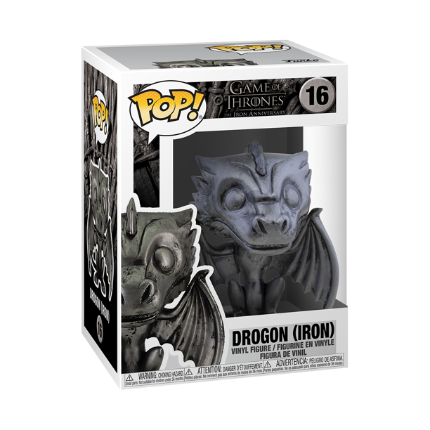 [PRE-ORDER] Funko POP! Game of Thrones - Drogon (Iron) Vinyl Figure #16 (ONLINE ORDER ONLY)