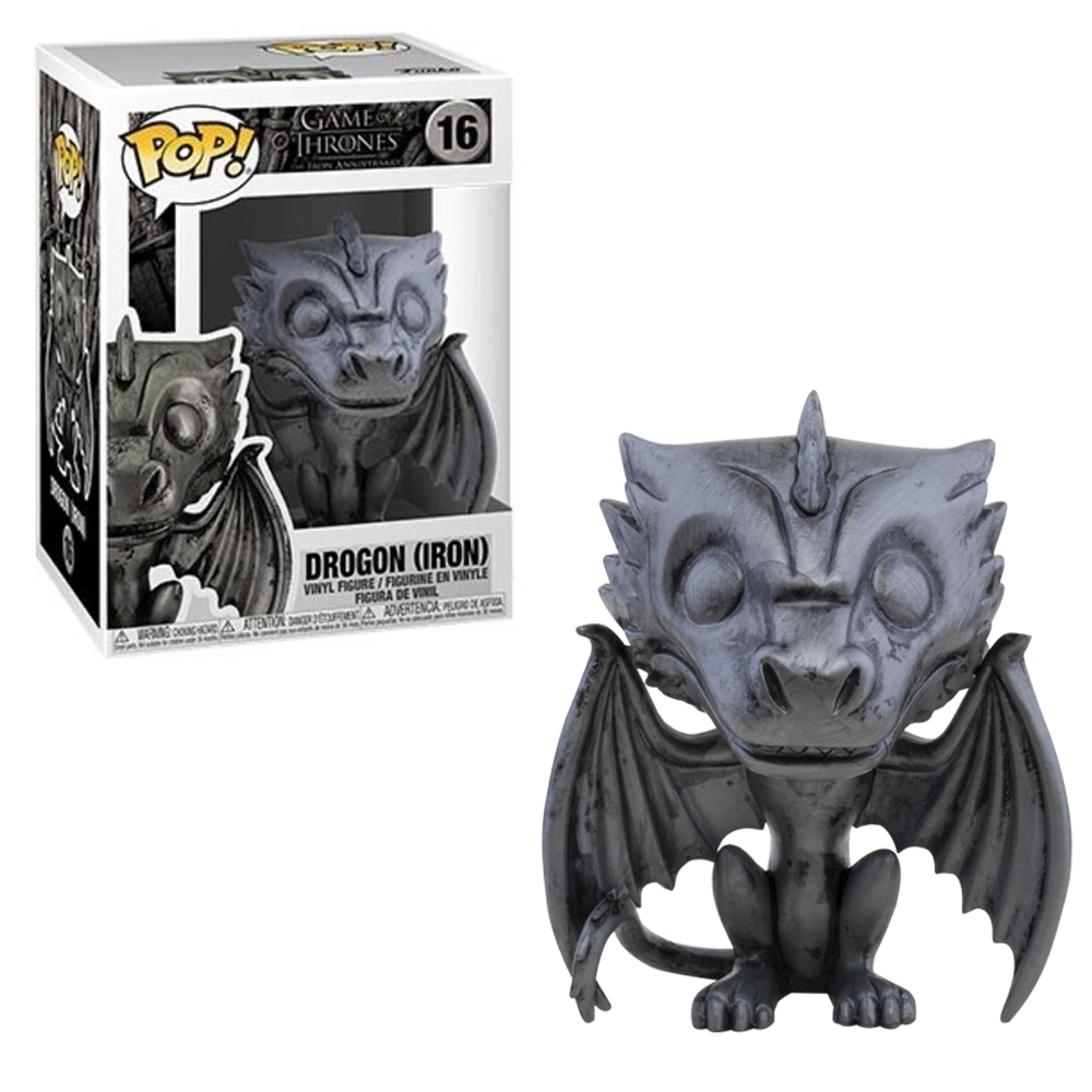 [PRE-ORDER] Funko POP! Game of Thrones - Drogon (Iron) Vinyl Figure #16 (ONLINE ORDER ONLY)