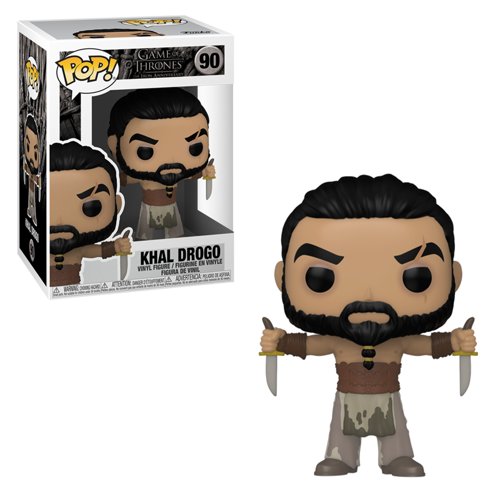 [PRE-ORDER] Funko POP! Game of Thrones - Khal Drogo with Daggers Vinyl Figure #90 (ONLINE ORDER ONLY)