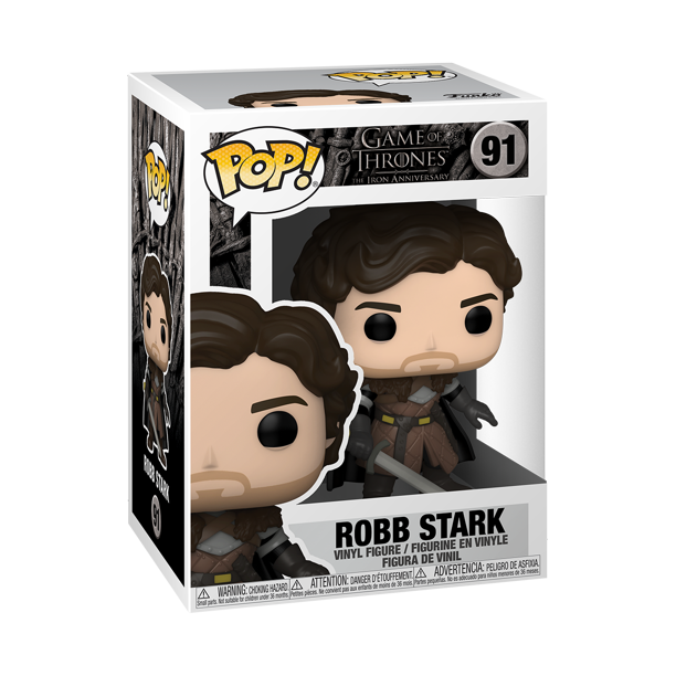 [PRE-ORDER] Funko POP! Game of Thrones - Robb Stark with Sword Vinyl Figure #91 (ONLINE ORDER ONLY)