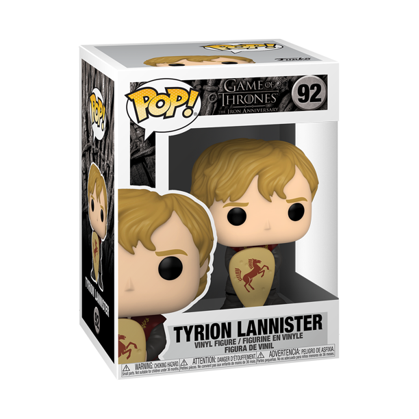 [PRE-ORDER] Funko POP! Game of Thrones - Tyrion Lannister with Shield Vinyl Figure #92 (ONLINE ORDER ONLY)