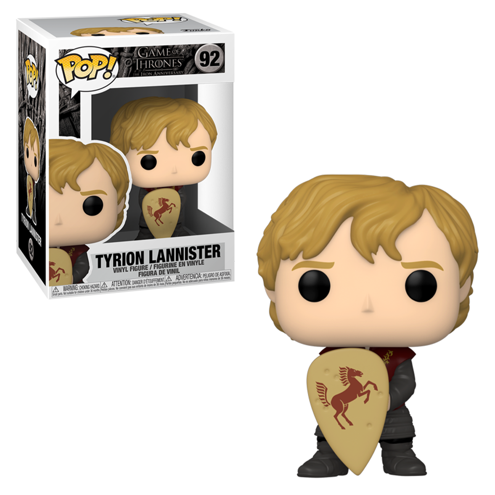 [PRE-ORDER] Funko POP! Game of Thrones - Tyrion Lannister with Shield Vinyl Figure #92 (ONLINE ORDER ONLY)