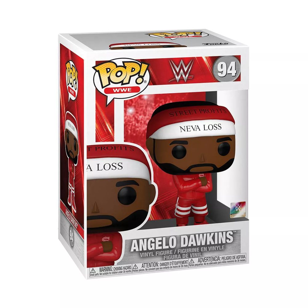 Funko POP! WWE:  Street Profits - Angelo Dawkins Vinyl Figure #94 (ONLINE ORDER ONLY)