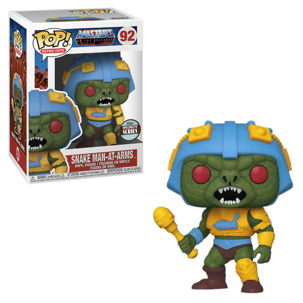 Funko POP! Masters of the Universe - Snake Man-At-Arms Vinyl Figure #92 Specialty Series (ONLINE ORDER ONLY)