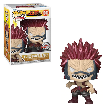Funko POP! My Hero Academia - Eijiro Kirishima Unbreakable (Metallic) Vinyl Figure #1009 Special Edition Exclusive (ONLINE ORDER ONLY)